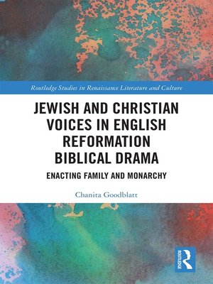 cover image of Jewish and Christian Voices in English Reformation Biblical Drama